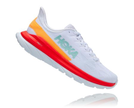 Hoka Mach 4 - Tenis Homem Branco | PT-rqiRkcx